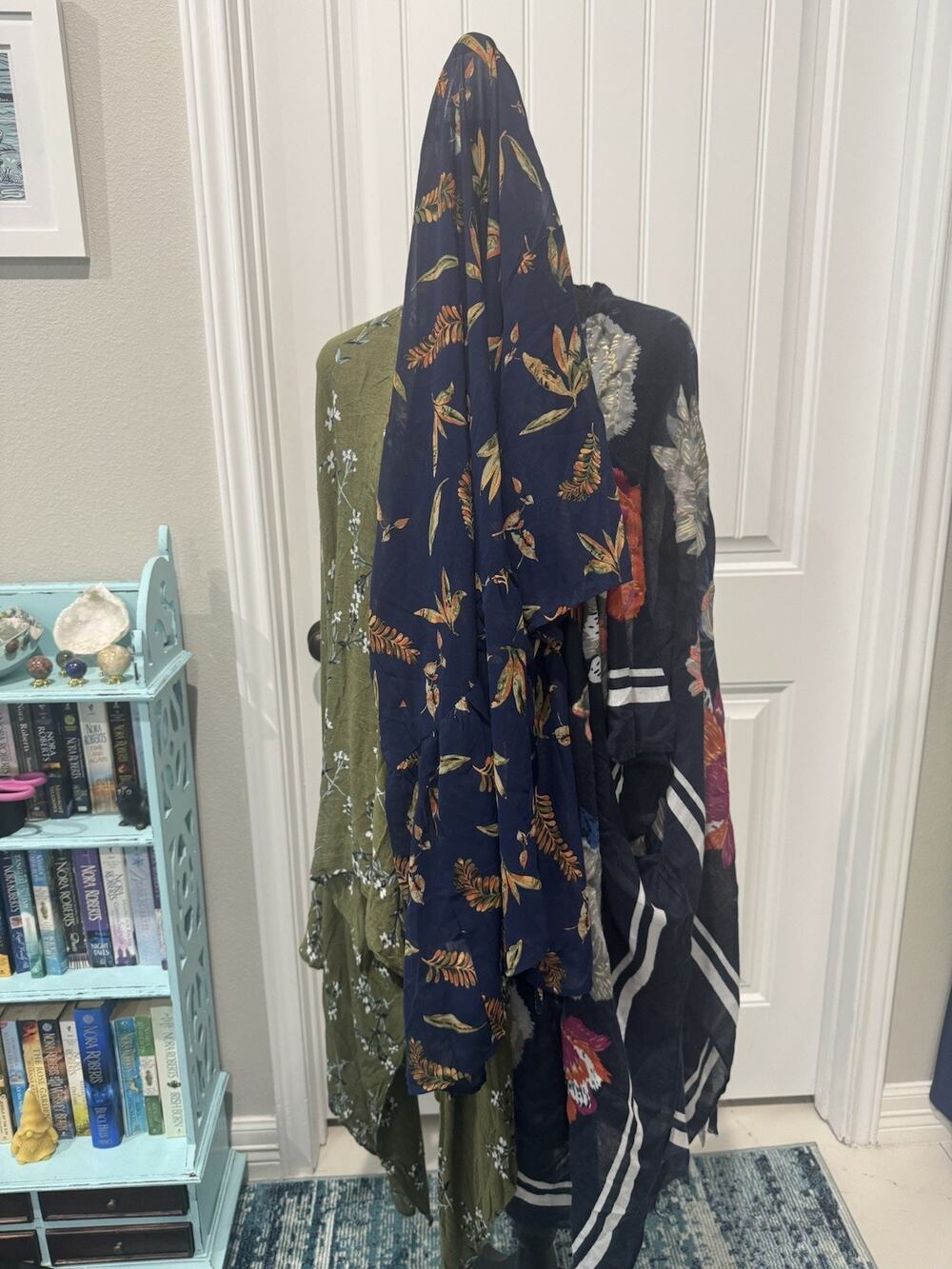 Lot Of 3 Women’s Kimonos Wraps Stunning Fall OneSize Woven Heart New Cozy Casual